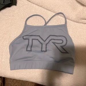 TYR high neck sports bra